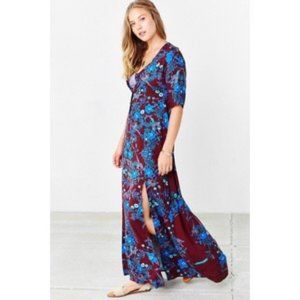 Urban Outfitters Somedays Lovin Floral Maxi Dress